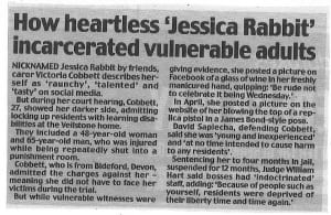 How heartless 'Jessica Rabbit' incarcerated vulnerable adults